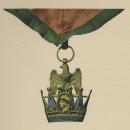 Italie / France : couronne de fer - Ruban seul