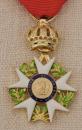 Médaille d'Officier de la légion d'Honneur 3e type avec ruban 1er Empire