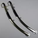 Sabre d'officier de hussard à garde perlée. Un seul exemplaire argenté à vendre. Rachat à un client, jamais utilisé.