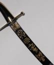 Sabre d'officier de hussard à garde perlée. Un seul exemplaire argenté à vendre. Rachat à un client, jamais utilisé.