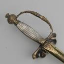 Épée de cour ou d'officier d'état-major 1er Empire, pièce d'époque