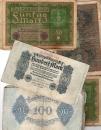 Lots de 40 billets Allemands 1919 et 1922