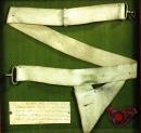 Ceinturon porte-épée de la tenue de l'Empereur Napoléon et de certains officiers d'infanterie