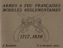 Armes a feu françaises règlementaires 1717-1836, Jean Boudriot, lot de 3 séries + 1833-1861 Série 