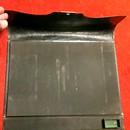 Portefeuille écritoire en cuir vert, avec ses accessoires, 2ème moitié XIXème