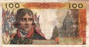Billet de banque 100 nouveaux francs Bonaparte: C.7-4-1960.C.