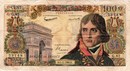 Billet de banque 100 nouveaux francs Bonaparte: D.4-11-1960.D.