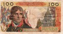 Billet de banque 100 nouveaux francs Bonaparte: D.4-11-1960.D.