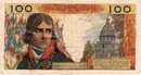Billet de banque 100 nouveaux francs Bonaparte:F.2-2-1961.F.