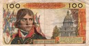 Billet de banque 100 nouveaux francs Bonaparte: E.4-11-1960.E