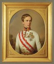 Uniforme de François Joseph, Empereur d'Autriche, sans décoration ni feuilles sur le col et les parements