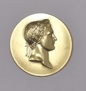 Grande médaille profil de l'empereur (Rome)