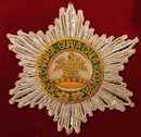 Coffret noir. Légion d'Honneur, Couronne de Fer et Ordre de la Réunion