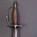 Épée de ville/deuil fin XVIII ème. Fusée cuivre