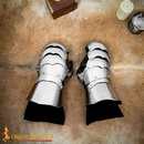 Mitons articulées avec gants en cuir -XVe siècle- La paire
