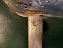 Sabre d'officier anglais du règne d'Édouard VII, avec fourreau gainé cuir et housse de protection en cuir.