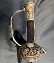 Épée d'officier d'état major à l'aigle et aux 2 couronnes. Premier Empire.