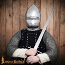 Bascinet à visière bombée - XIVe siècle -