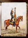 Régiments du passé, cavalerie Premier empire (Éditions Le Cimier), P. Trotereau & P. Conrad. Collection complète des 72 pllanches. SUPERBE!