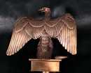 Aigle de drapeau 1er Empire, bronze, fabrication française. Un seul à vendre