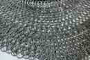 Camail, Non Galva, maille rivetée plate alternée, 9 mm