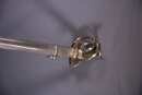 Sabre de fusilier ou de cavalier de réserve modèle 1854, avec fourreau (nickelé ?).