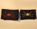Insigne de spécialité officier-marinier et équipage électro mécanicien. Vers 1950-1960. Fabrication Éts David. Prix à l'unité 