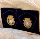 Broderies pour casquettes/képis, pattes de col de la ville de Vichy. Prix à la paire. Vers 1900?