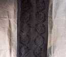 Galon de soie noire pour bicornes d'officiers de marine. 7 cm de large. Fabrication de 1877