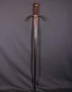 Épée style médiéval. Bonne lame ancienne. Époque Viollet Le Duc?