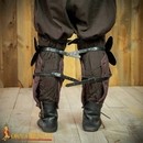 Genouillère pour arbalétrier ou infanterie - Fin XIVe siècle - La paire