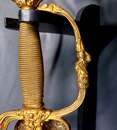 Copie ancienne d'épée Louis XV, avec lame pour l'escrime de spectacle