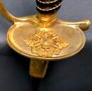 Polytechnique. Épée dite Tangente. Bouton de rivure en forme de diabolo. Attribuée à 2 Polytechniciens successifs. Lame utilisée en combat!