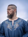 Tunique viking Snorrason avec broderie manuelle