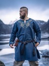 Tunique viking Snorrason avec broderie manuelle