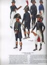  Les uniformes des guerres napoleoniennes, editions quatuor. Numéroté 985/990.  