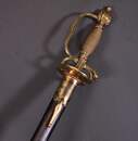 Epée d'officier d'infanterie modèle 1767. Fin Louis XV/Louis XVI. Copie