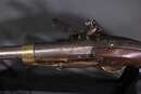 Pistolet à silex d'arçon de type an XIII. Pièce d'époque