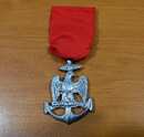 Rare copie d'insigne de vétéran de la Marine impériale.