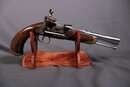 Pistolet moderne de tir, à silex, type tromblon espagnol.
