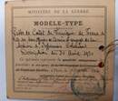 Modèle type de PAIRE de pattes de collet de TUNIQUE de tenue de ville des ss off...de la section d'infirmiers coloniaux. 30 avril 1930