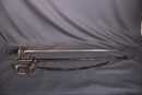 Lot de 2 sabres français d'infanterie: 1821 sans fourreau et 1882