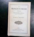 Les français en Prusse. 1807-1808. Par le Baron Ernouf