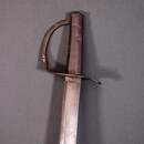 Sabre d'abordage modèle 1833 T, transformé en machette, sans fourreau .