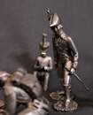 Étains du prince. Scène d'artillerie.