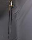 Épée d'officier d'état major Empire. Dorure d'origine, cuir d'origine.