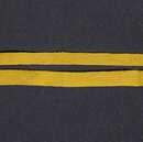 Tresse Jaune jonquille en laine - 8 et 10 mm - Fab. Française ancienne - Au mètre 