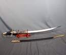 Sabre d'officier Infanterie Consulat-Empire. Lame gravée. Fourreau d'époque à double système d'accrochage