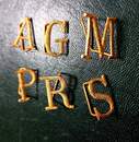 Lettres en laiton façon broderie, 19 mm - Stock ANCIEN limité. L'unité  -