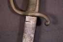 Sabre briquet, PRADIER, fourbisseur à Paris de 1816 à 1835. Sans fourreau.